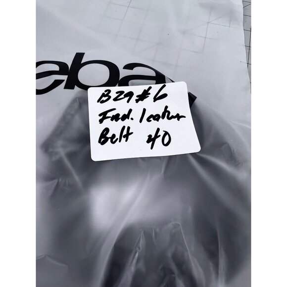 Independence Leather Gun Belt Scuba Nylon Black Leather “We the People”  Sz. 40 - Picture 7 of 7